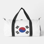 Südkoreaflagge Duffle Bag (Vorderseite)