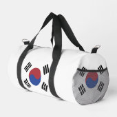 Südkoreaflagge Duffle Bag (Rechte Ecke)