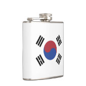 Südkoreaflagge Flachmann (Rechts)