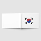 Südkoreaflagge Gästebuch (Voll)