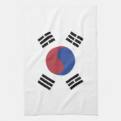 Südkoreaflagge Geschirrtuch (Vertikal)