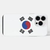 Südkoreaflagge iPhone Hülle (Rückseite (Horizontal))
