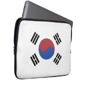 Südkoreaflagge Laptopschutzhülle (Vorne Rechts)