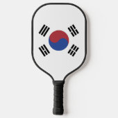 Südkoreaflagge Pickleball Schläger (Rückseite)