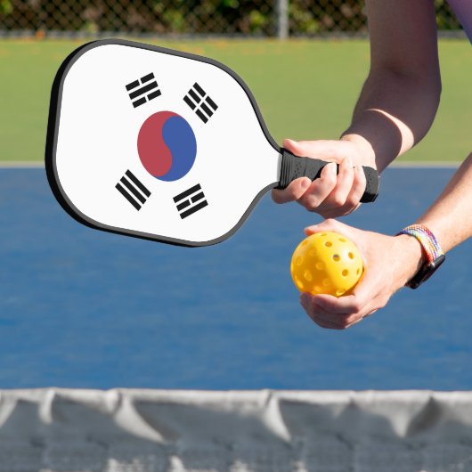 Südkoreaflagge Pickleball Schläger (InSitu)