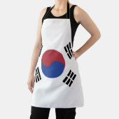 Südkoreaflagge Schürze (InSitu)