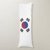 Südkoreaflagge Seitenschläferkissen (Vorderseite Vertikal)