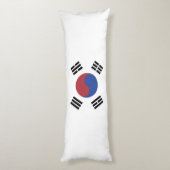 Südkoreaflagge Seitenschläferkissen (Rückseite (Vertikal))