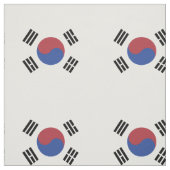 Südkoreaflagge Stoff (Muster)