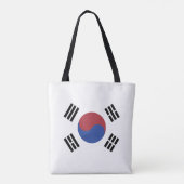 Südkoreaflagge Tasche (Rückseite)