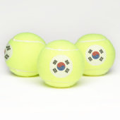 Südkoreaflagge Tennisbälle (Multi)