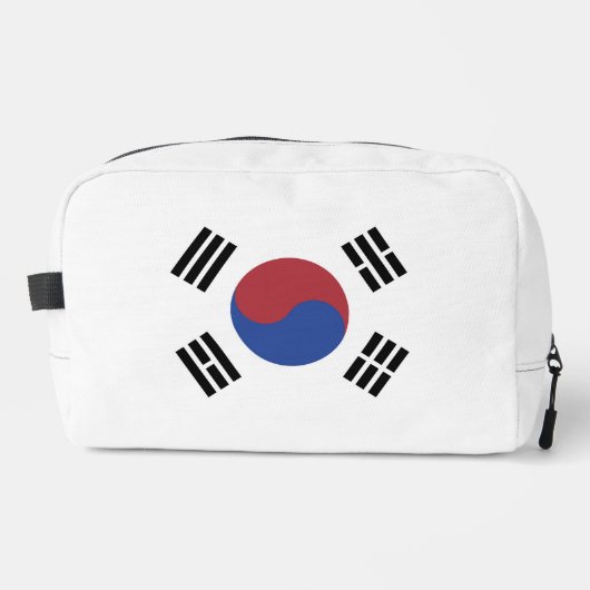 Südkoreaflagge Waschbeutel (Vorderseite)