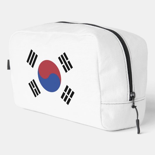 Südkoreaflagge Waschbeutel (Rechte Ecke)
