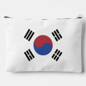 Südkoreaflagge Zubehörtasche (Rückseite)