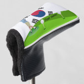 Südkoreaner Golf Headcover (3/4 Vorderseite)