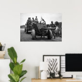 Südkoreanische Artilleristen Poster (Heimbüro)