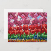 Südkoreanische buddhistische Lanterns Postkarte (Vorne/Hinten)