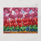 Südkoreanische buddhistische Lanterns Postkarte (Vorderseite)