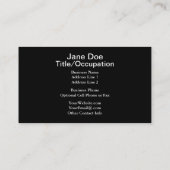 Südkoreanische Drache-Kunst Namdaemun Sungnyemun Visitenkarte (Rückseite)