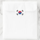 Südkoreanische Fahne-Heftsticker Herz-Aufkleber (Tasche)