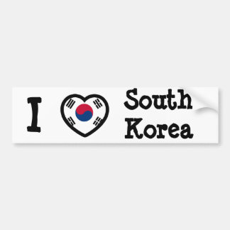 Südkoreanische Flagge Autoaufkleber