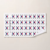 Südkoreanische Flagge Badhandtuch Set (Handtuch)