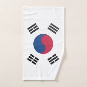 Südkoreanische Flagge Badhandtuch Set (Handtuch)