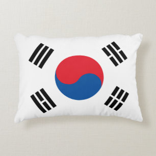 Südkoreanische Flagge Dekokissen