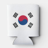 Südkoreanische Flagge Dosenkühler (Rückseite)