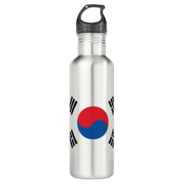 Südkoreanische Flagge Edelstahlflasche