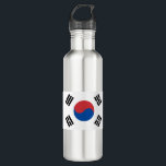 Südkoreanische Flagge Edelstahlflasche<br><div class="desc">대 한 민 - Daehan Minguk - Südkoreanische Flagge billige Produkte,  die mit der Flagge gedruckt werden,  können als beste Geschenke für Familie oder Freunde verwendet werden.</div>