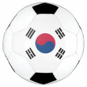 Südkoreanische Flagge Fußball (Vorderseite)