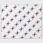 Südkoreanische Flagge Geschenkpapier (Flach)