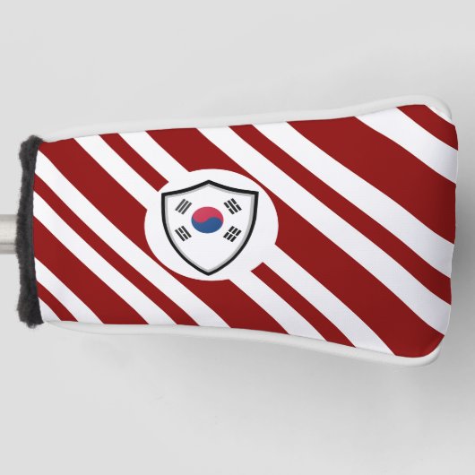 Südkoreanische Flagge Golf Headcover (Vorderseite)