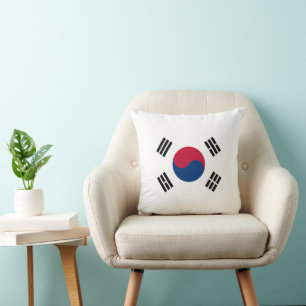 Südkoreanische Flagge Kissen
