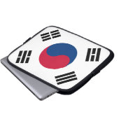 Südkoreanische Flagge Laptopschutzhülle (Vorne Knopf)