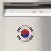 Südkoreanische Flagge Magnet (In Situ (Geschirrspüler))