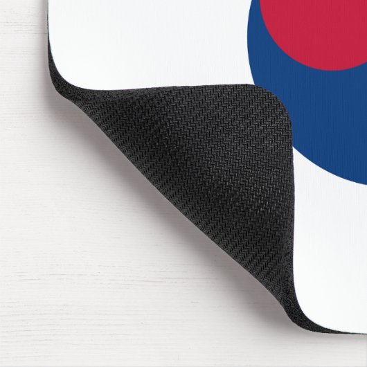 Südkoreanische Flagge Mousepad (Ecke)