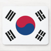 Südkoreanische Flagge