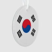 Südkoreanische Flagge Ornament (Vorderseite)