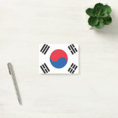 Südkoreanische Flagge Post-it Klebezettel (Büro)