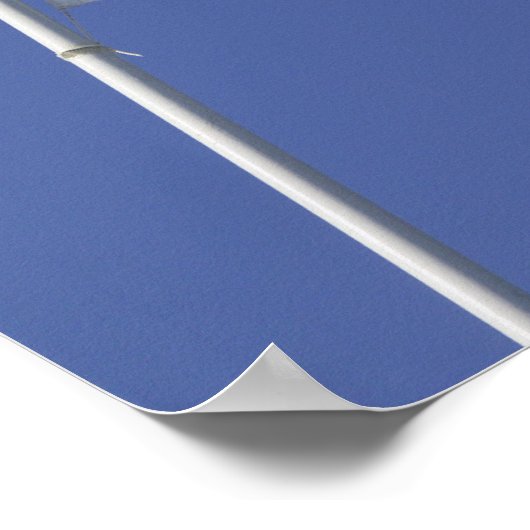 Südkoreanische Flagge Poster (Ecke)