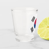Südkoreanische Flagge Schnapsglas (Links)