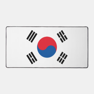 Südkoreanische Flagge Schreibtischunterlage