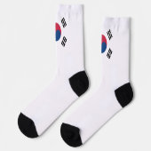 Südkoreanische Flagge Socken (Linkes Detail)