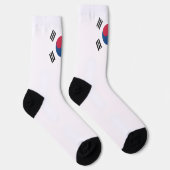 Südkoreanische Flagge Socken (Rechts)