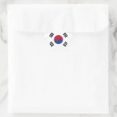 Südkoreanische Flagge Stern-Aufkleber (Tasche)