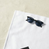 Südkoreanische Flagge Strandtuch (Beispiel)