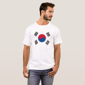 Südkoreanische Flagge T-Shirt (Vorne ganz)
