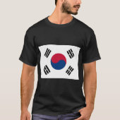 Südkoreanische Flagge T-Shirt (Vorderseite)